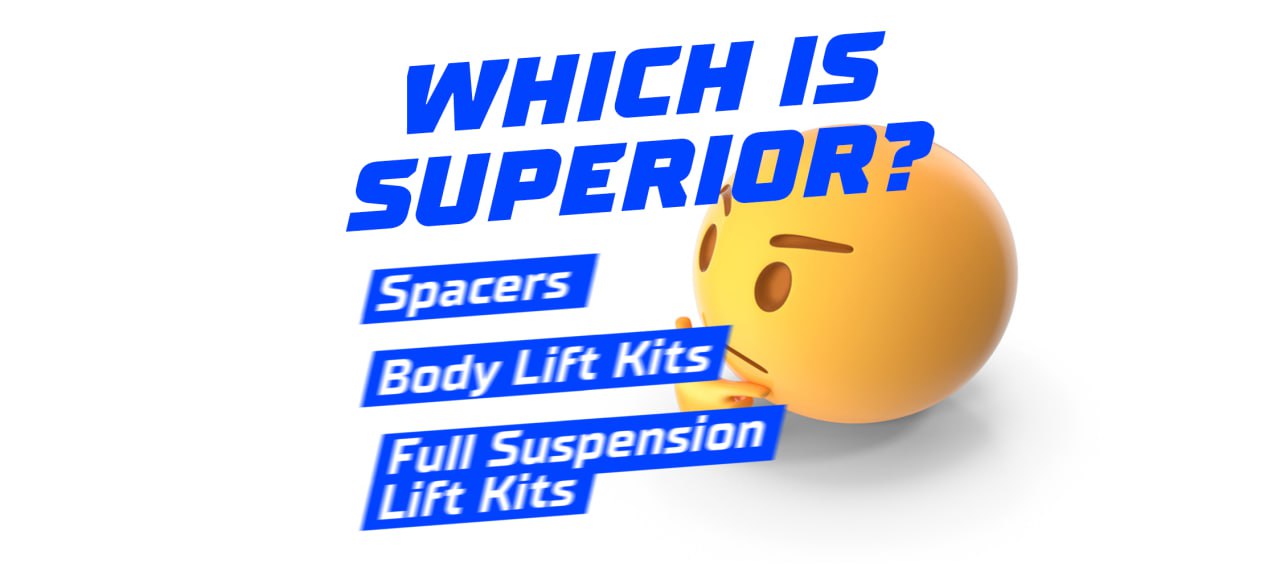 You might consider spacers, body lift kits, or full suspension kits